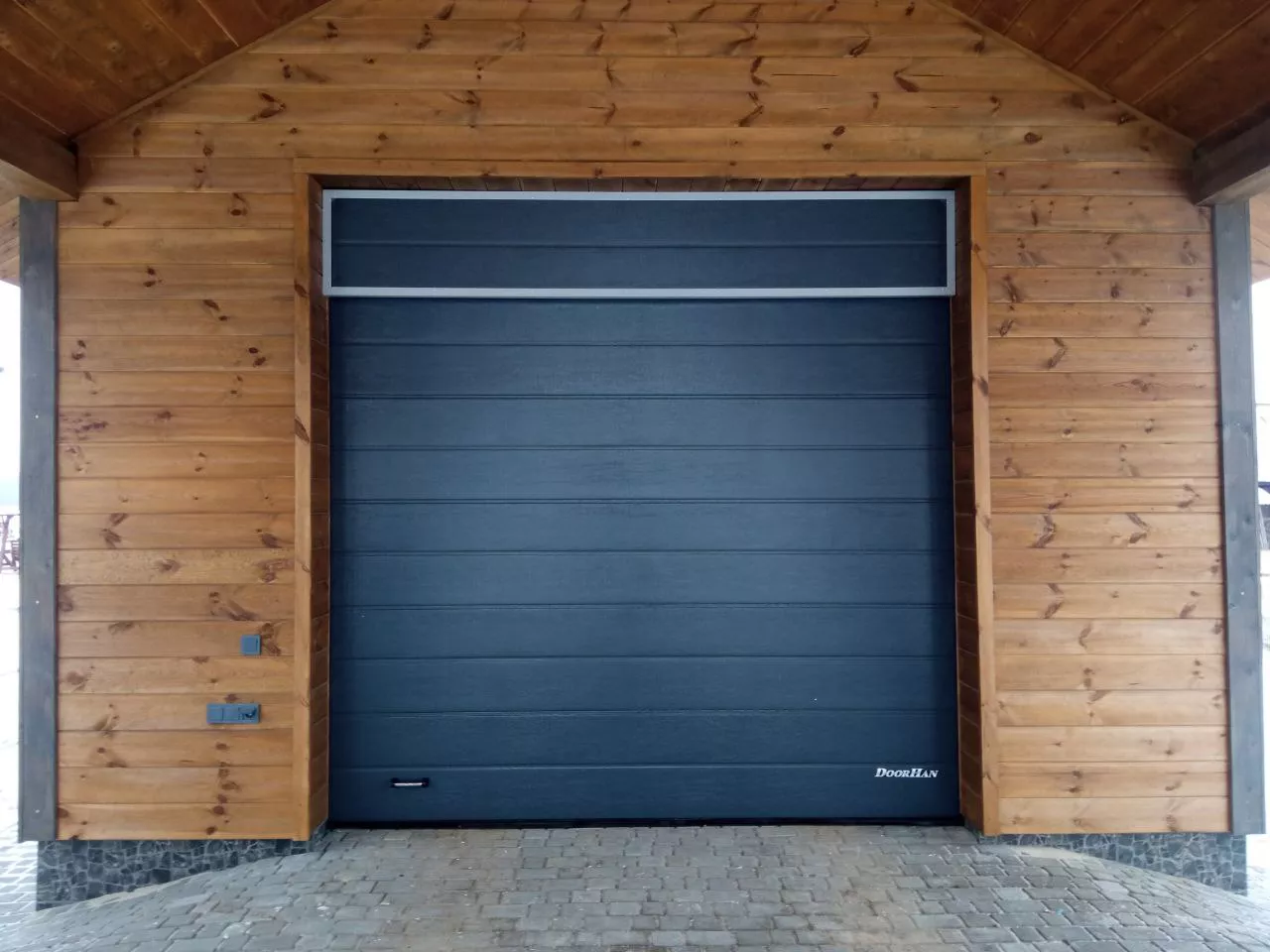 Гаражные ворота секционные RSD01 3000х3000
